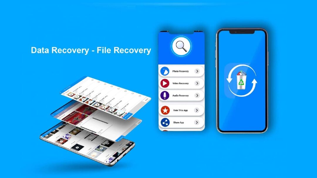 Data Recovery Mobile App UI/UX Design