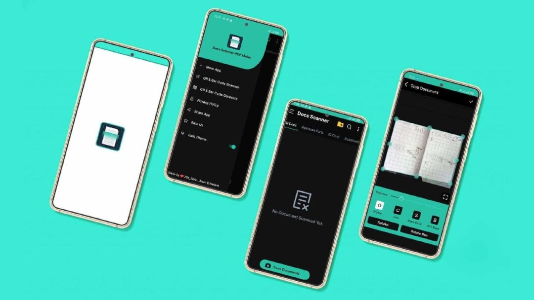 Instant Document Scanner Mobile App UI/UX Design