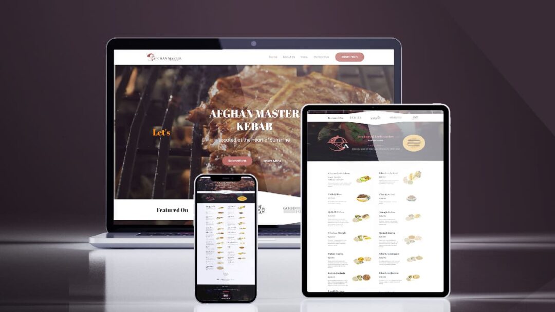 Afghan Master Kebab Responsive Website Design & Development