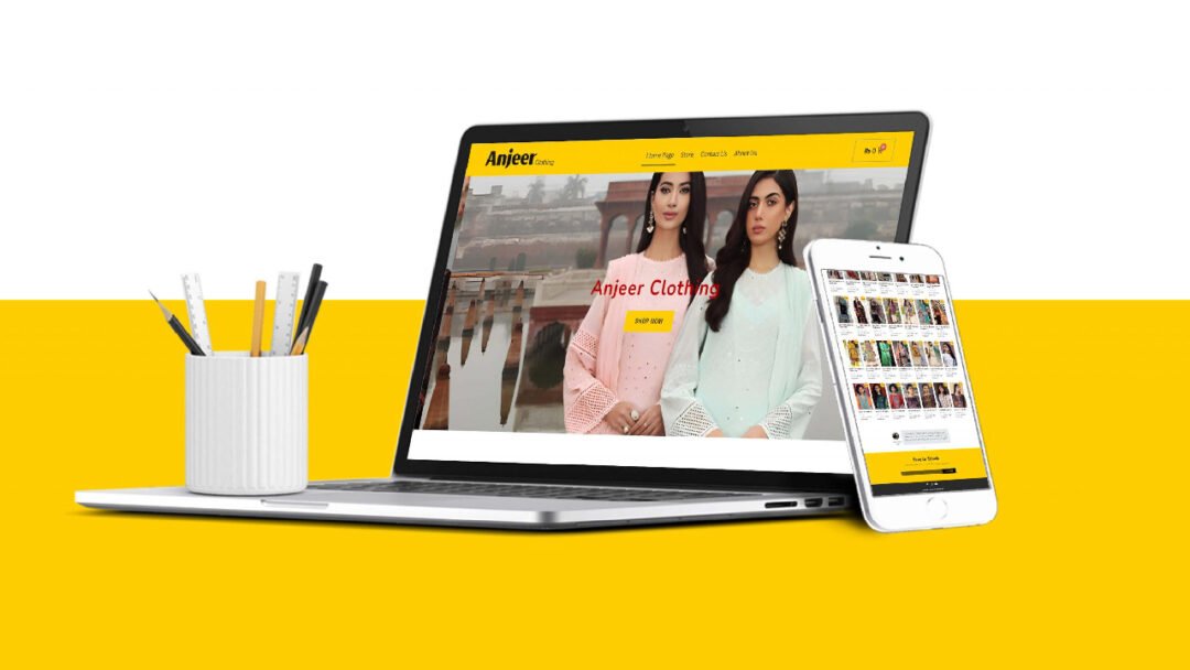 Anjeer Clothing Responsive Website Design & Development