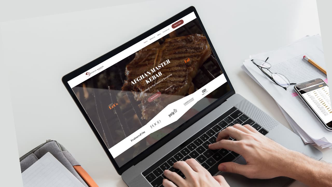 Afghan Master Kebab Responsive Website Design & Development