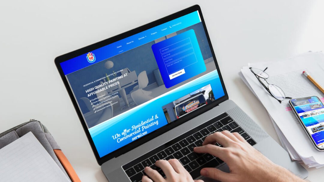 Hi 5 Painting Website Design and Development