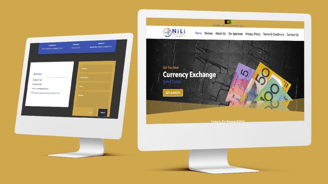 Nili Investment Website Design and Development