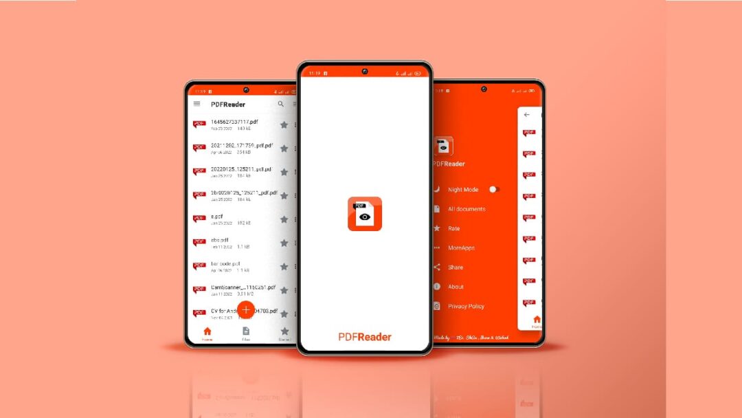 PDF Reader Mobile App UI/UX Design