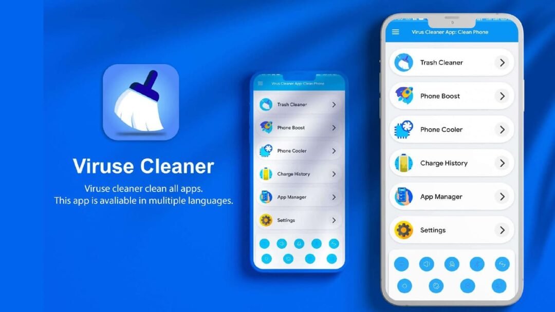 Cache Cleaner Mobile App UI/UX Design