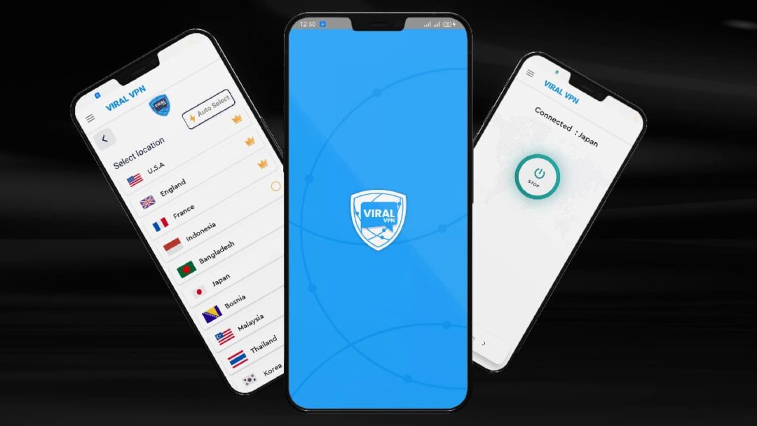 Viral VPN Mobile App UI/UX Design