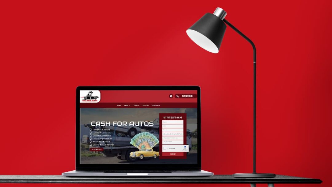 Cash For Autos Website Design & Development