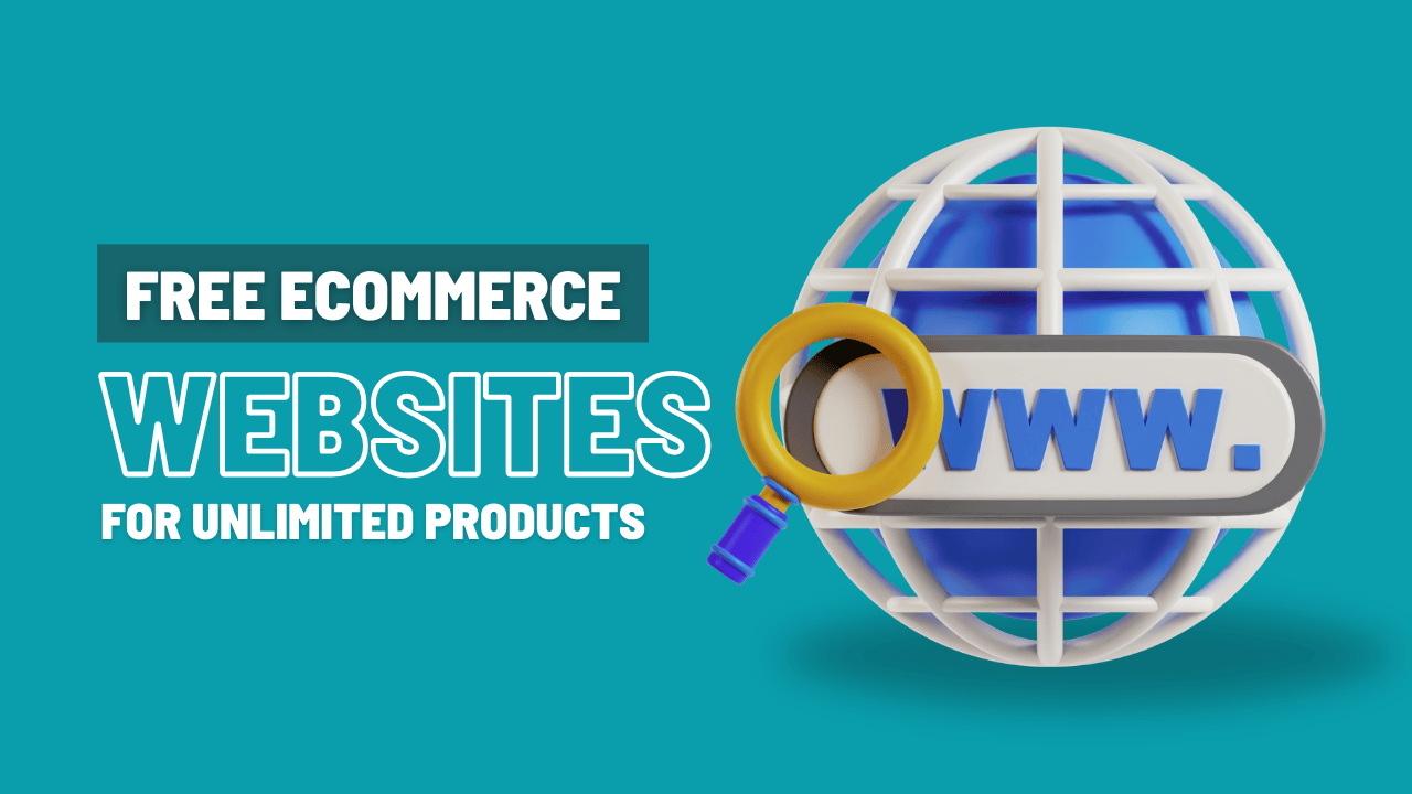 Free eCommerce Website For Unlimited Products in 2025