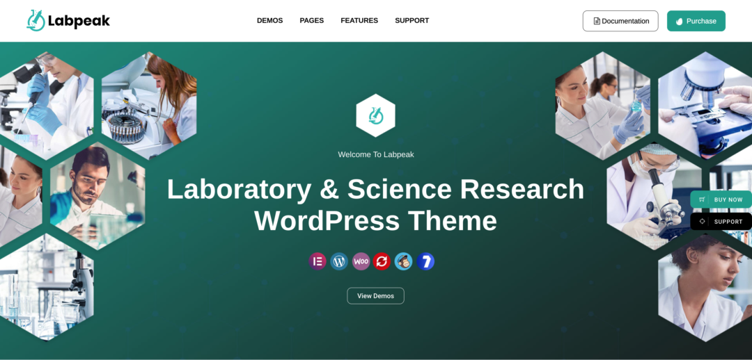 12 Highly Recommended WordPress Themes For Lab Website